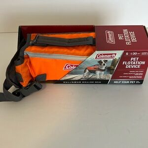 NEW Coleman Small Pet Flotation Device SMALL UP TO 30 LBS.